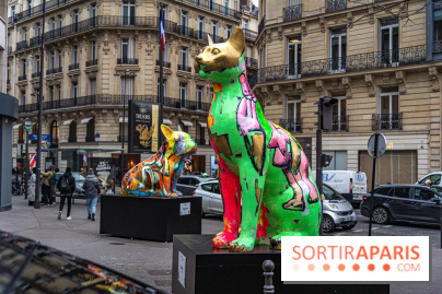 Exposition Julien et ses Juliogoths, avenue George V Paris