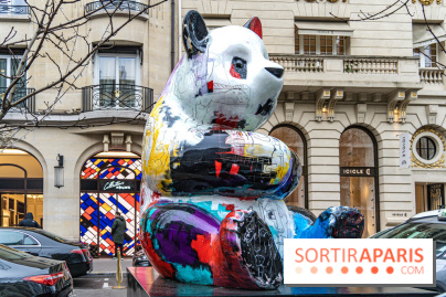 Exposition Julien et ses Juliogoths, avenue George V Paris