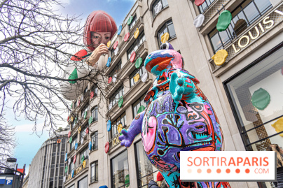 Exposition Julien et ses Juliogoths, avenue George V Paris