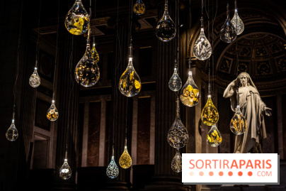 Larmes de Joie, l'installation monumentale de Benoît Dutour dans l'Eglise de la Madeleine 