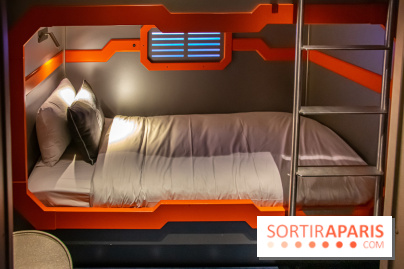 Futuroscope visuels hôtel Station Cosmos chambre
