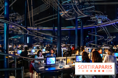 Futuroscope visuels restaurant Space Loop