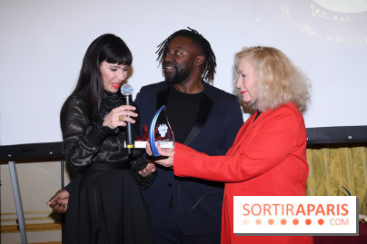 ©Rachid Bellak - Mathilda May son compagnon Sly Johnson et Brigitte Fossey (1)