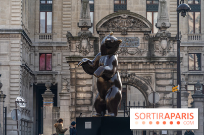 Exposition Fragiles colosses Boulevard Haussmann - photos - Michel Bassompierre