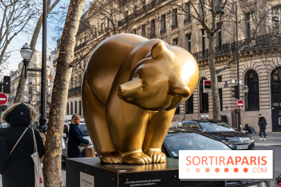Exposition Fragiles colosses Boulevard Haussmann - photos - Michel Bassompierre