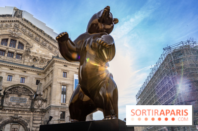 Exposition Fragiles colosses Boulevard Haussmann - photos - Michel Bassompierre