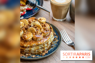 Parenthèse Brunch, le nouveau brunch pas cher et gourmand Paris 10e -  pancake banane