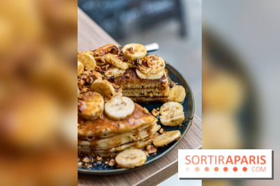 Parenthèse Brunch, le nouveau brunch pas cher et gourmand Paris 10e -  pancake banane