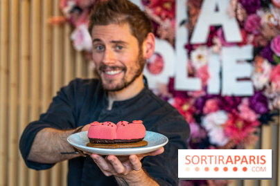 Bleu Coupole devient Rose Coupole pour la période Saint-Valentin