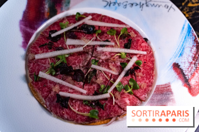 Akira Back Paris fête ses 1 an - Pizza wagyu