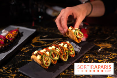 Akira Back Paris fête ses 1 an -  taco bœuf