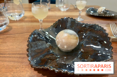 Accents Table Bourse - Dessert bulle coing pomme