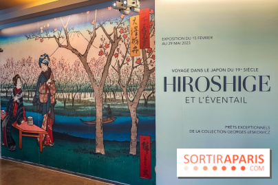 Hiroshige et l'éventail : voyage au Japon du XIXe siècle avec la sublime exposition du musée Guimet  - IMG20230214103356
