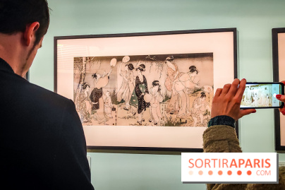 Hiroshige et l'éventail : voyage au Japon du XIXe siècle avec la sublime exposition du musée Guimet  - IMG20230214105505