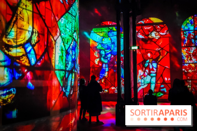 Chagall, Paris-New York, l'exposition immersive inédite de l'Atelier des Lumières - photos - IMG20230216100100