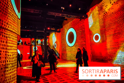 Paul Klee, peindre la musique : l'exposition immersive et insolite de l'Atelier des Lumières, photos - IMG20230216101451