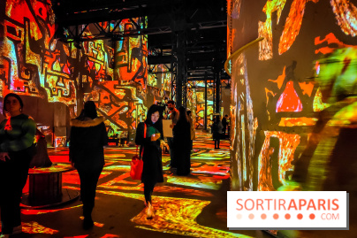 Paul Klee, peindre la musique : l'exposition immersive et insolite de l'Atelier des Lumières, photos - IMG20230216102119