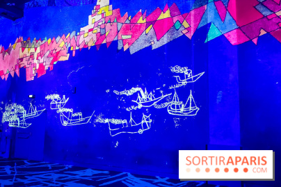 Paul Klee, peindre la musique : l'exposition immersive et insolite de l'Atelier des Lumières, photos - IMG20230216101920