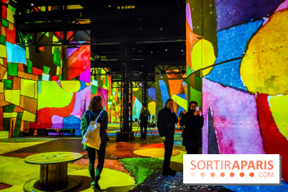 Paul Klee, peindre la musique : l'exposition immersive et insolite de l'Atelier des Lumières, photos - IMG20230216101613