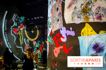 Paul Klee, peindre la musique : l'exposition immersive et insolite de l'Atelier des Lumières, photos - IMG20230216095654