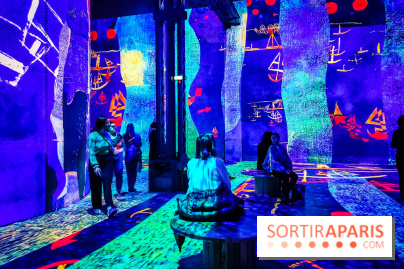 Paul Klee, peindre la musique : l'exposition immersive et insolite de l'Atelier des Lumières, photos - IMG20230216101944