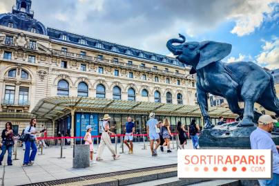 Musée d'Orsay, collection permanente  - Statue extérieur parvis musée