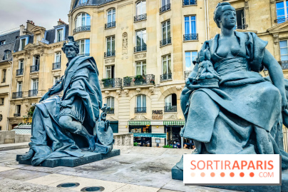 Musée d'Orsay, collection permanente  - Statue extérieur parvis musée