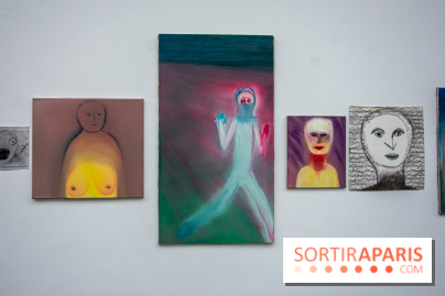 Exposition Ma Pensée Sérielle Miriam Cahn Palais de Tokyo