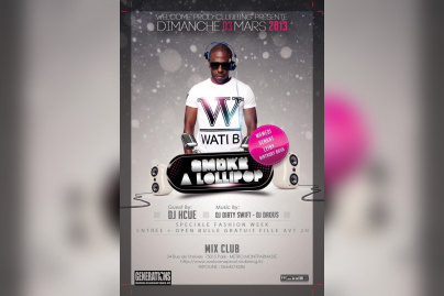 Ce dim. 03/03 SMOKE A LOLLIPOP IS BACK @ MIX CLUB