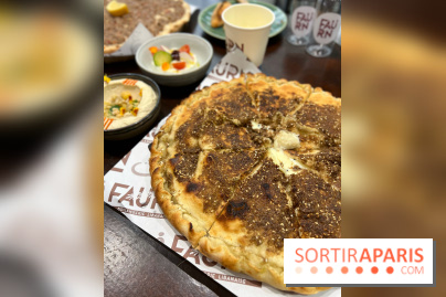 Faurn - Man'ouché royale halloumi zaatar