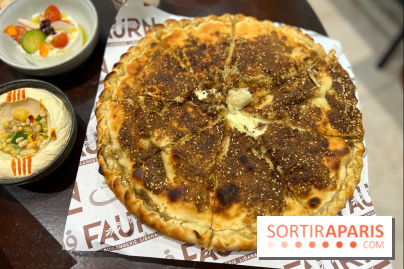 Faurn - Man'ouché royale halloumi zaatar