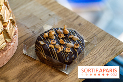 Chocolats chauds de Une Glace à Paris -  cookie glacé