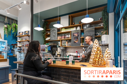 Chocolats chauds de Une Glace à Paris -  salon