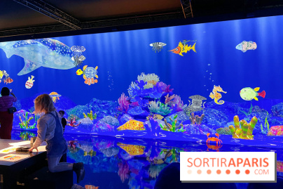 Comme Un Poisson Dans L'Eau - L'installation immersive de TeamLab au Bon Marché - image00001