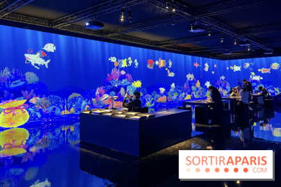 Comme Un Poisson Dans L'Eau - L'installation immersive de TeamLab au Bon Marché - image00003