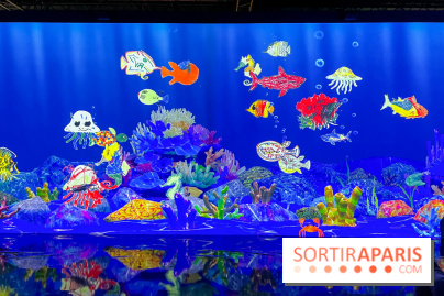 Comme Un Poisson Dans L'Eau - L'installation immersive de TeamLab au Bon Marché - image00004