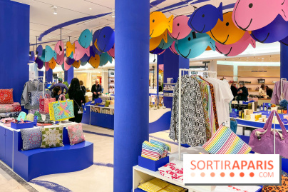Comme Un Poisson Dans L'Eau - L'installation immersive de TeamLab au Bon Marché