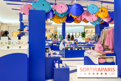 Comme Un Poisson Dans L'Eau - L'installation immersive de TeamLab au Bon Marché