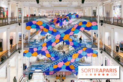 Comme Un Poisson Dans L'Eau - L'installation immersive de TeamLab au Bon Marché