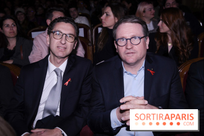 © Rachid Bellak - Maxime Saada pdt du groupe Canal+ et Rodolphe Belmer pdg du groupe TF1