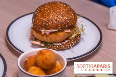 Jòia Bun - restaurant de burgers - Hélène Darroze -  Burger poulet