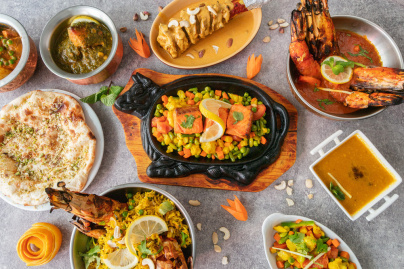 Le buffet à volonté du Jaipur café  - jaipur cafe 2