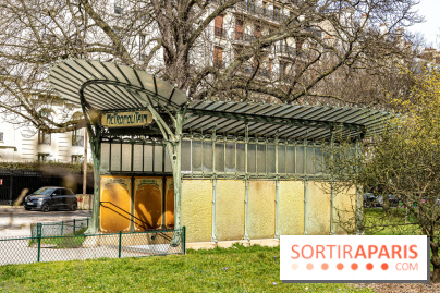  Le dernier édicule de type B d'Hector Guimard - Métro Porte Dauphine  -  A7C5176