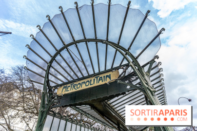  Le dernier édicule de type B d'Hector Guimard - Métro Porte Dauphine  -  A7C5192