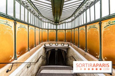  Le dernier édicule de type B d'Hector Guimard - Métro Porte Dauphine  -  A7C5193