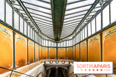  Le dernier édicule de type B d'Hector Guimard - Métro Porte Dauphine  -  A7C5195