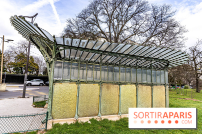  Le dernier édicule de type B d'Hector Guimard - Métro Porte Dauphine  -  A7C5198