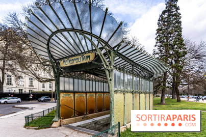 Le dernier édicule de type B d'Hector Guimard - Métro Porte Dauphine