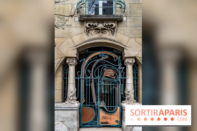 Le Castel Béranger par Hector Guimard - immeuble Art Nouveau de Paris -  A7C5017