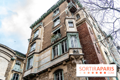 Le Castel Béranger par Hector Guimard - immeuble Art Nouveau de Paris -  A7C5019